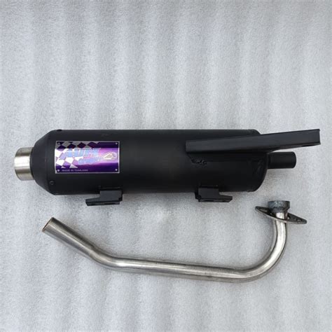 Aun Exhaust Pipe Open Spec Ful System For Mio Sporty 125 Soulty Beat V1