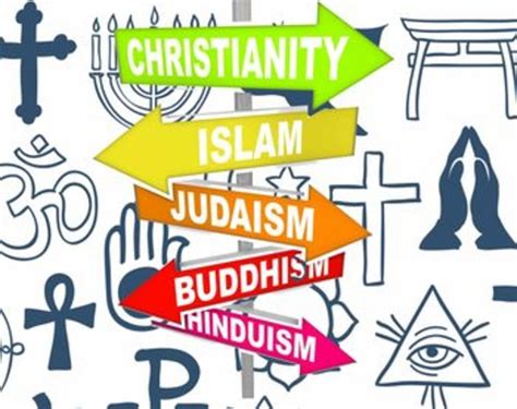 5 World Religions Symbols