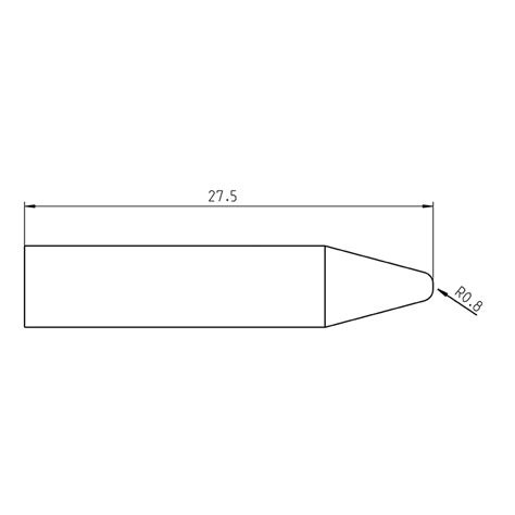 Weller Ultra Soldering Tip Conical Mm Rtus Widaco Uae