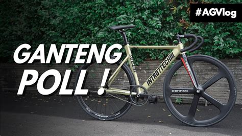 Rakit Dan Review Sepeda Fixie Intro Crit X Ganteng Poll Dan Modern