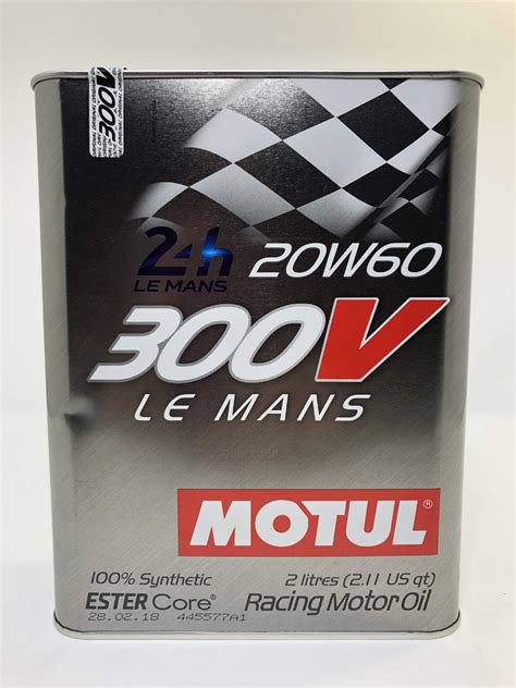 Motul V Le Mans Ester Core Racing Motor L L W Synthetic