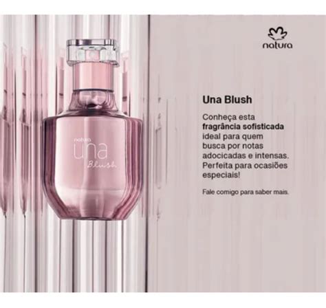 Perfume Una Blush Feminino Natura 75 Ml Original Frete grátis