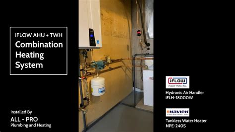 Iflow Ahu Twh Combination Heating System Youtube