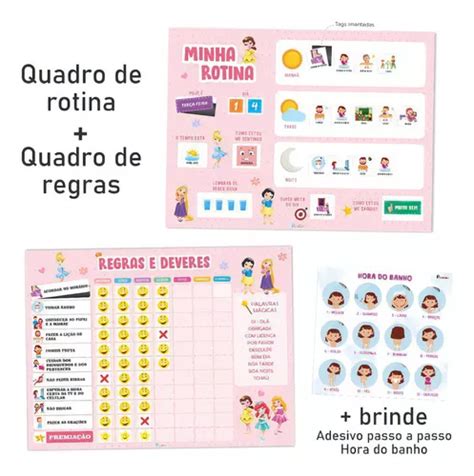 Kit De Tabla De Incentivos Y Tabla De Rutina Disney Princesses