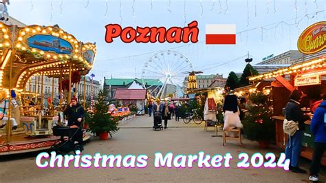 Mins Walk Pozna Poland Christmas Market Youtube