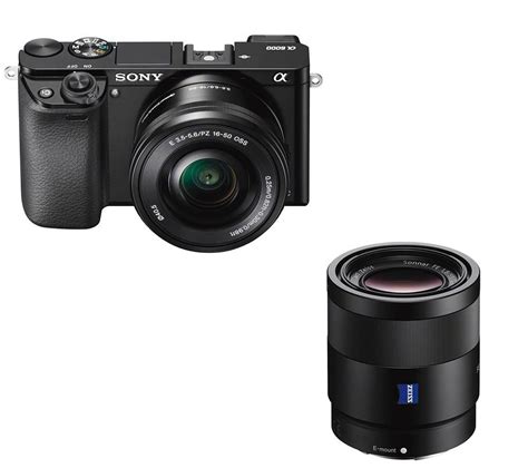 SONY A6000 Mirrorless Camera With 16 50 Mm F 3 5 5 6 55 Mm F 1 8 Lens