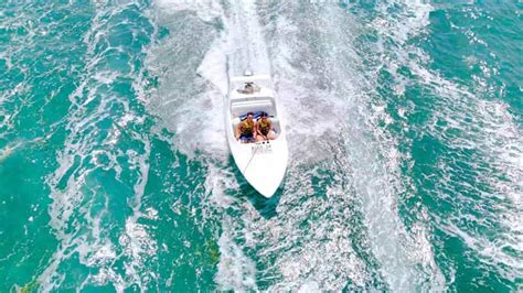 Canc N Nichupt Lagoon Speedboat Tour With Snorkeling Getyourguide