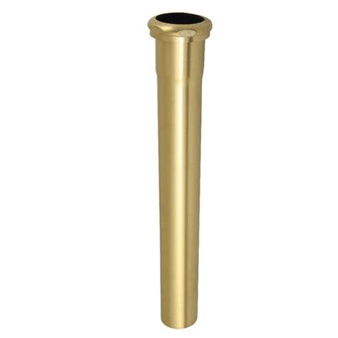 Kingston Brass Evp3007 Century 1 12 X 12 Brass Slip Joint Tailpiece Extension Tube Brushed