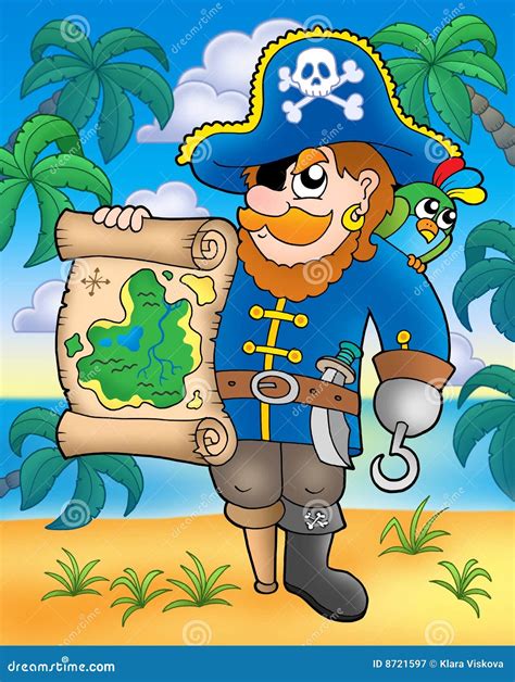 Pirate Treasure Map Beach Stock Illustrations – 776 Pirate Treasure Map ...