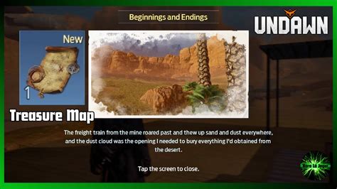 Undawn Treasure Map Beginnings And Endings Golden Desert Youtube