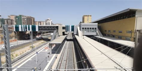 Palermo Lavori Alla Stazione Notarbartolo Arriva La Nuova Passerella