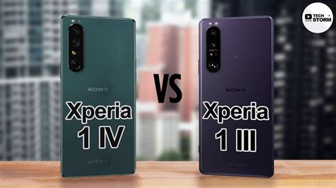 Sony Xperia Iv Vs Sony Xperia Iii Youtube