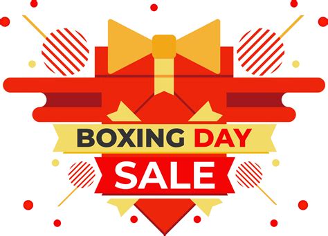 Free boxing day sale illustration 15697972 PNG with Transparent Background