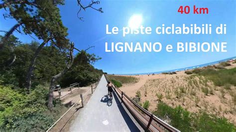 Pista Ciclabile Di LIGNANO E BIBIONE Collegata Con Traghetto Lungomare