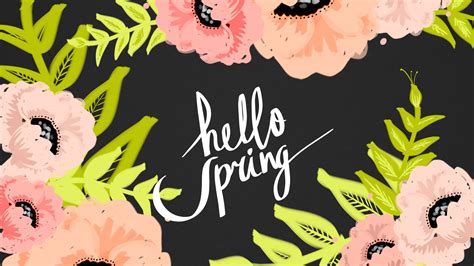 Hello April Wallpaper - WallpaperSafari