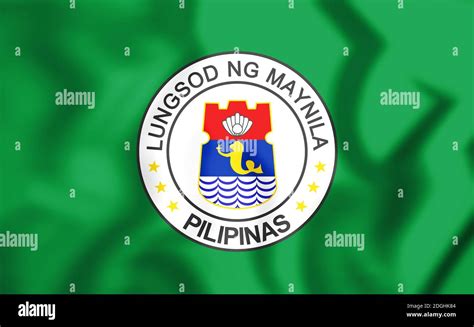 Flag of Manila Stock Photo - Alamy