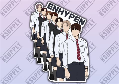 ENHYPEN High Quality Stickers Sunoo Kpop Sticker Stickers KPOP Enhypen