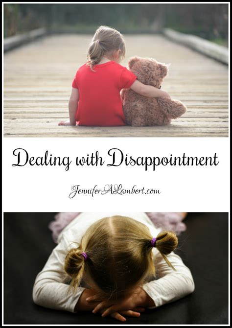 Dealing With Disappointment