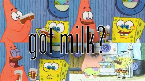 The SpongeBob Got Milk Commercial LOST MEDIA YouTube