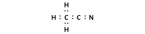 Lewis Dot Structure For Ch3cn