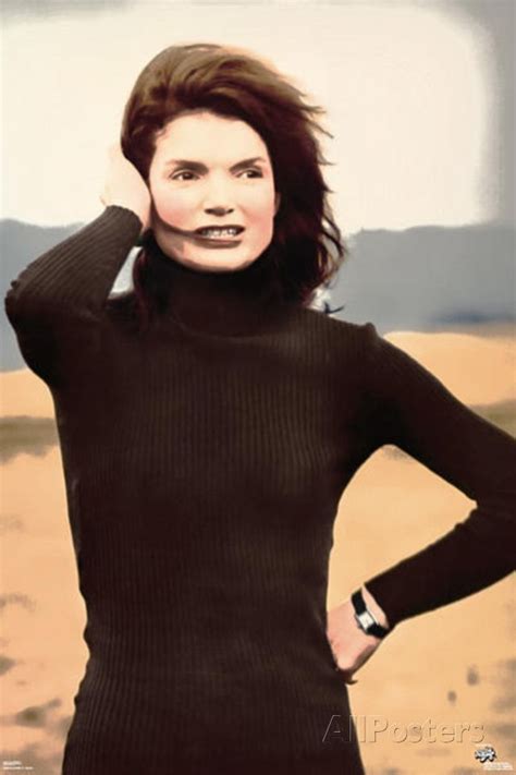 Jackie O Beach Photo Poster Prints Jackie Kennedy