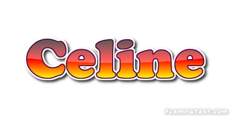 Celine Logo | Free Name Design Tool from Flaming Text