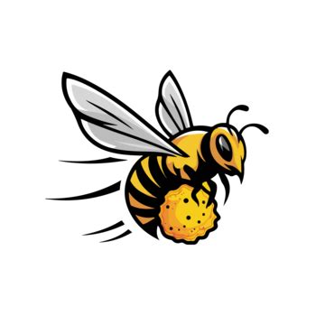 Honey Bee Logo Design Vector, Honey Bee, Honey Bee Logo, Honey Bees PNG ...