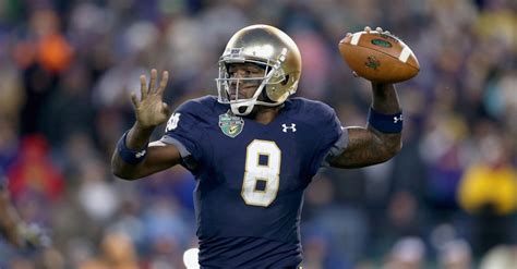 Notre Dame QB Malik Zaire compares teammate to LeBron James - FanBuzz