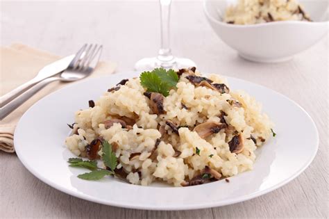 Recette Risotto Aux Deux Champignons Marie Claire