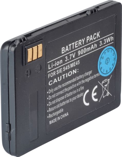 HCP 401-LI: Replacement battery for Siemens, ME45 - S45 - S45i, Li-Ion ...