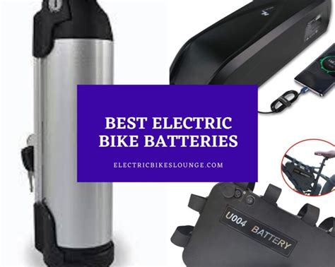 Best Electric Bike Batteries in 2024