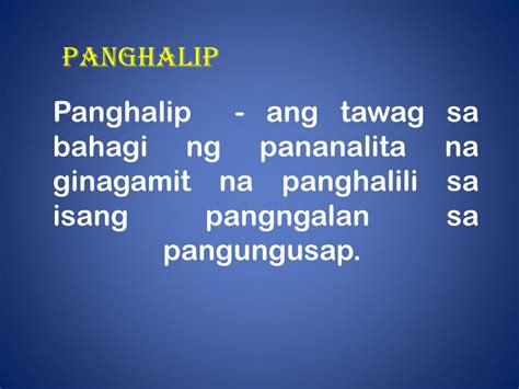 Panghalip Ano Ang Panghalip Halimbawa Ng Panghalip At Mga Uri Nito