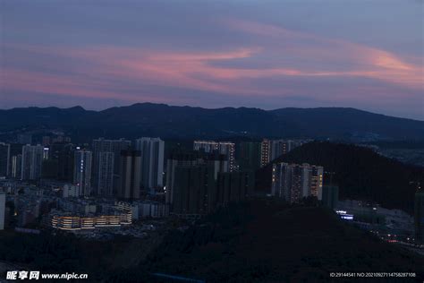 贵州省盘州市城市夜景全景摄影图国内旅游旅游摄影摄影图库昵图网