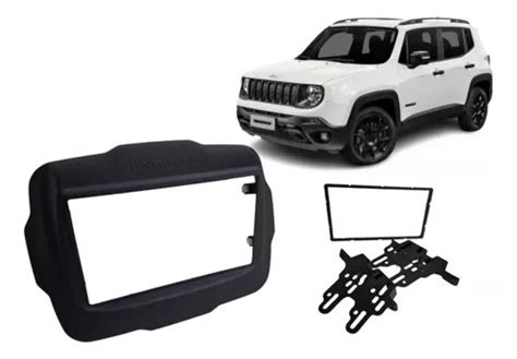 Moldura Painel Din Dvd Jeep Renegade Preto A