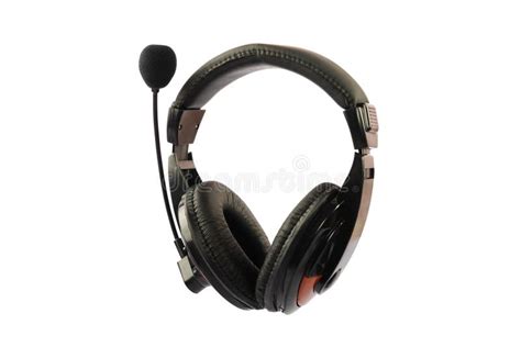 Headphones with Mic stock photo. Image of callcenter - 75373084