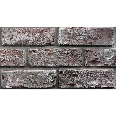 Genstone Chicago Brick In X In Brick Veneer Siding Sample Eacbs