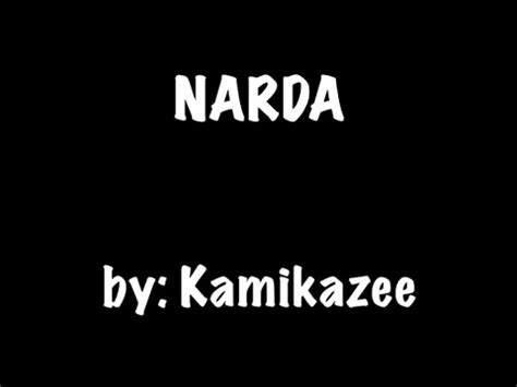 NARDA By KAMIKAZEE Karaoke Video YouTube