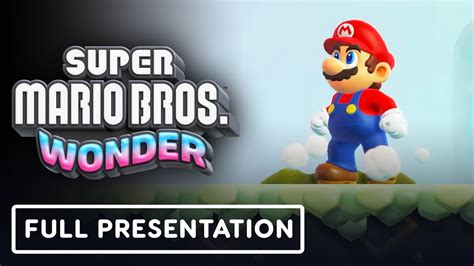 Super Mario Bros Wonder что это за игра трейлер системные