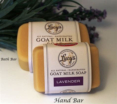 Lavender French Milled Goat Milk Soap Hand Bar Etsy