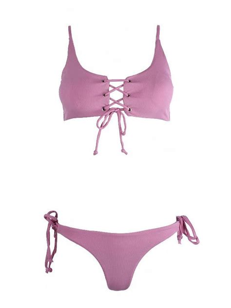 Famous Shoes Set Bikini Τριγωνάκι Ροζ CP20204 PINK Skroutz gr