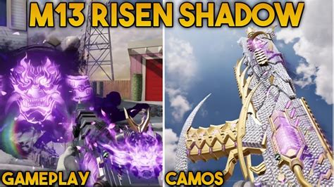 LEGENDARY M13 RISEN SHADOW GAMEPLAY ALL CAMOS SEASONAL COMEPLETIONIST