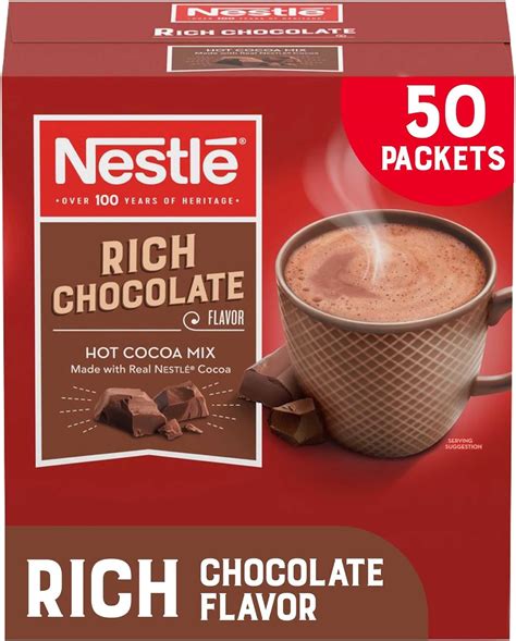 Nestle Hot Chocolate Mix Hot Cocoa Rich Chocolate Flavor Made With