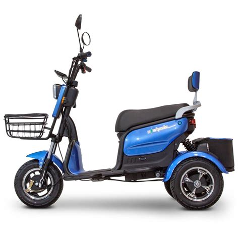 Ewheels Ew 12 48v 20ah 500w Heavy Duty 3 Wheel Mobility Scooter Electric Bike Paradise