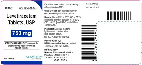 Dailymed Levetiracetam Tablet Film Coated