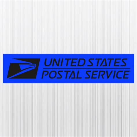 United States Postal Service Blue Logo Svg United States Postal