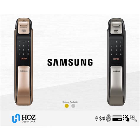 Samsung In Push Pull Digital Door Lock Shp Dp Hoz Digital