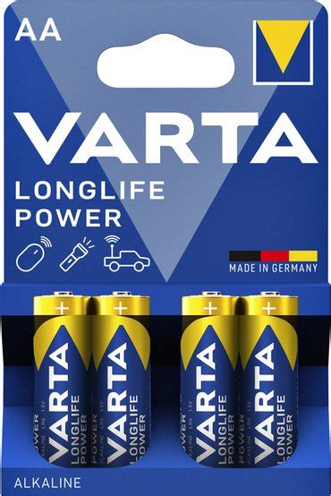 Batterij Varta Longlife Power Xaa Bij Rosenboom