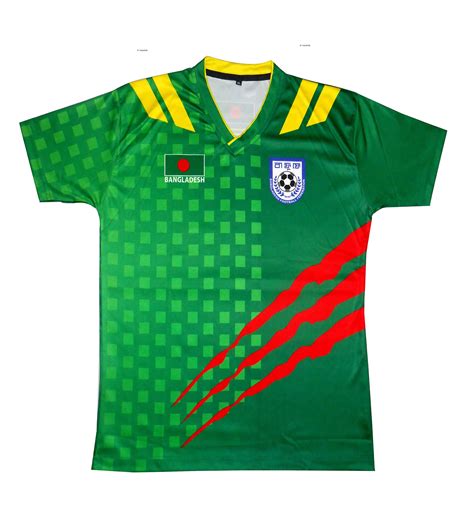 Bangladesh Football National Team Jersey New - Jersey Football - Jersey ...