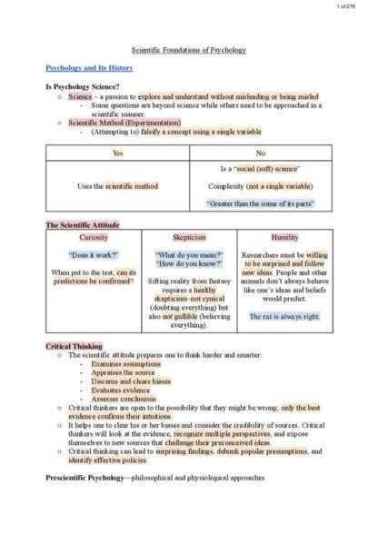 AP Psychology Full Course Notes StudyLast