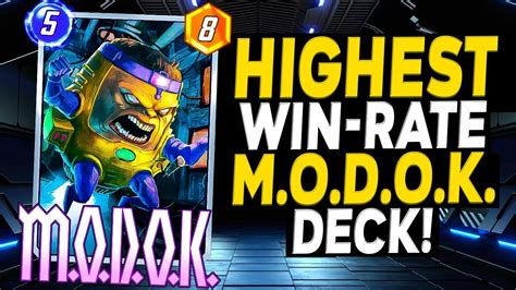 Highest Win Rate Modok Deck Ever M O D O K Collector Deck